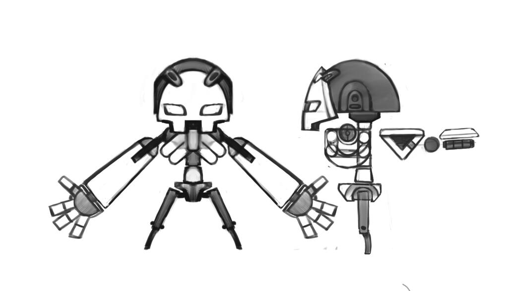 Skull minions - Reference image for 3D Base model